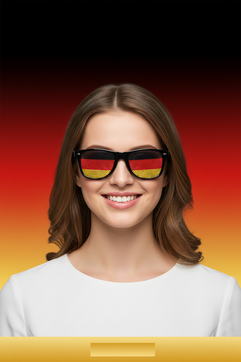 GERMANY FAN SUNGLASS