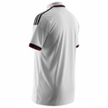 Side and back angle view of Germany national team white Adidas jersey
